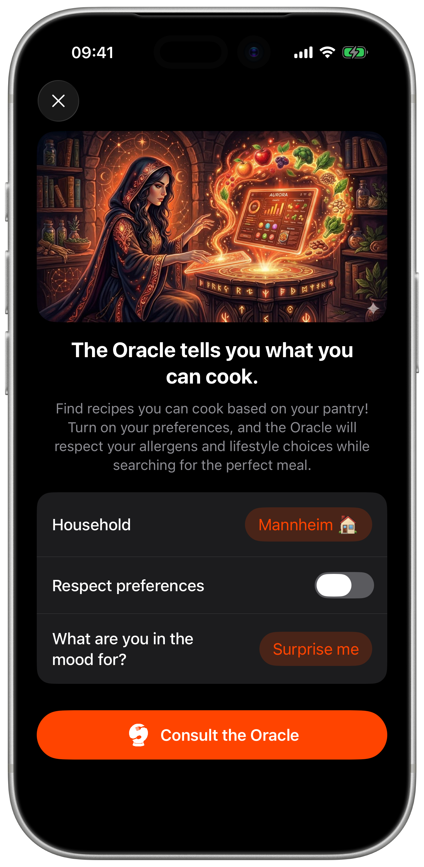 Main App Interaction