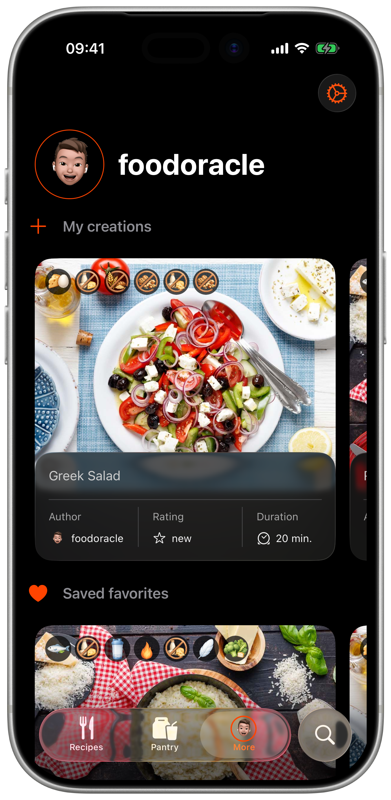 Recipe View