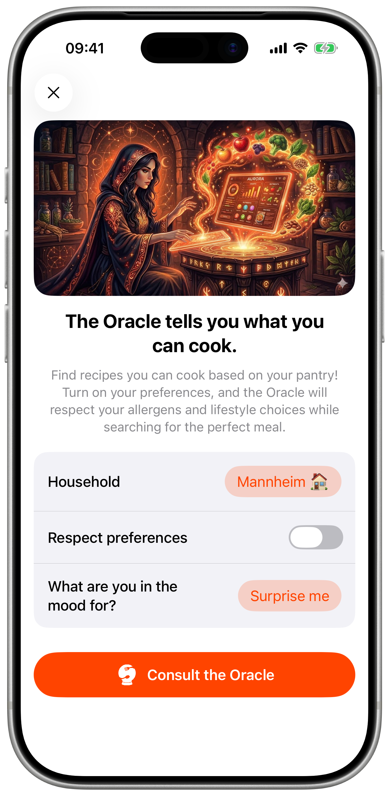 Main App Interaction