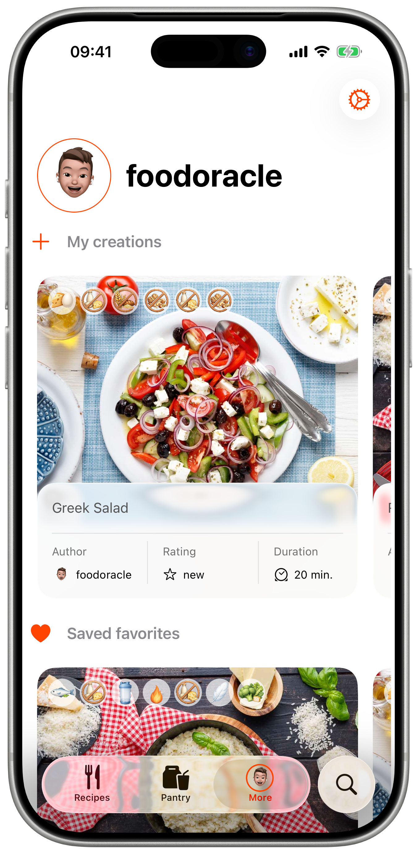 Recipe View